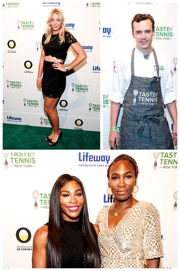 Celebrities in Taste of Tennis