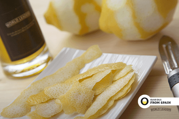 lemon-flavoured oil