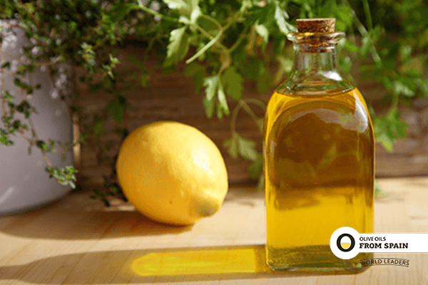 lemon-flavoured oil