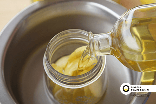 lemon-flavoured oil