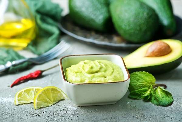 Avocado lime cream