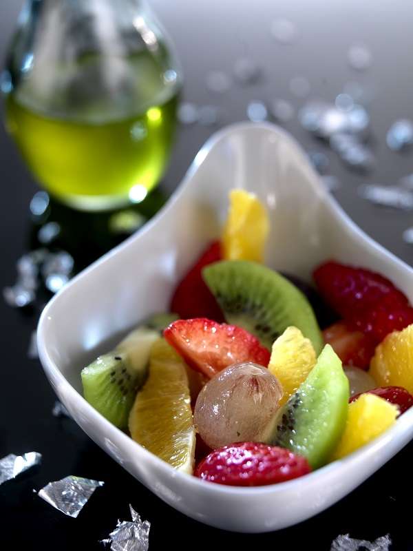 Winter fruits salad