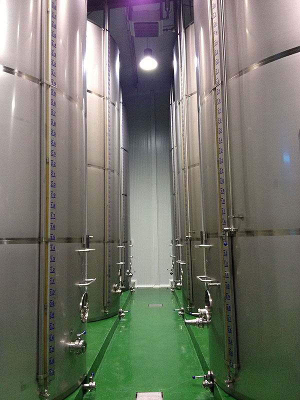 Olive Oil tanks