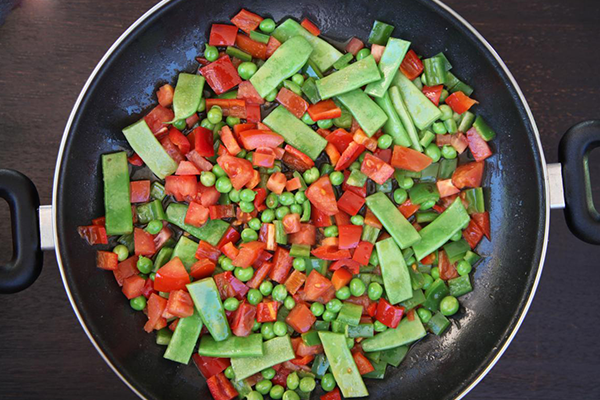 Cook vegestables