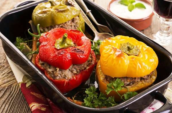 Stuffed bell peppers 