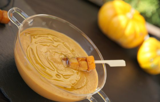 Delicious cream of pumpkin soup recipe