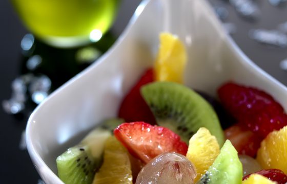 Winter fruits salad