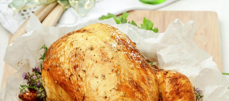Thanksgiving turkey with Olive Oil