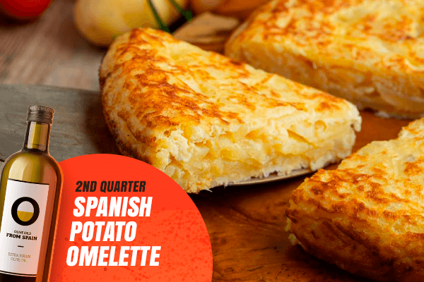 Spanish potato omelette