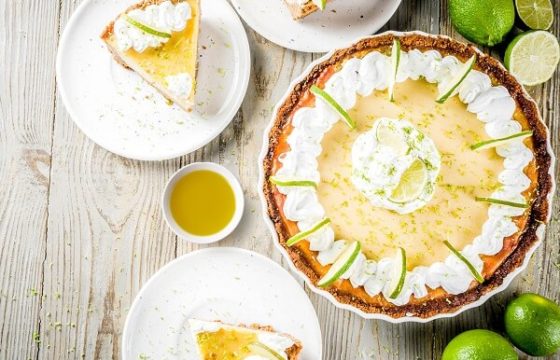 Lime Pie with EVOO