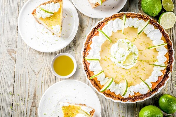 Lime Pie with EVOO from Spain