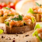 Delicious canape ideas for parties and events