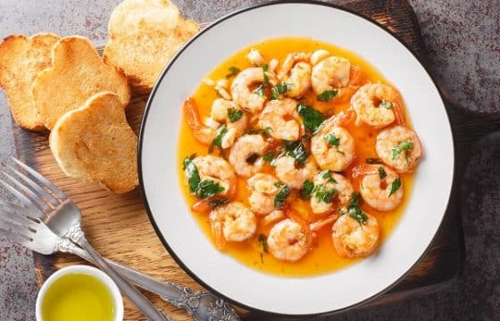 Garlic shrimp recipe