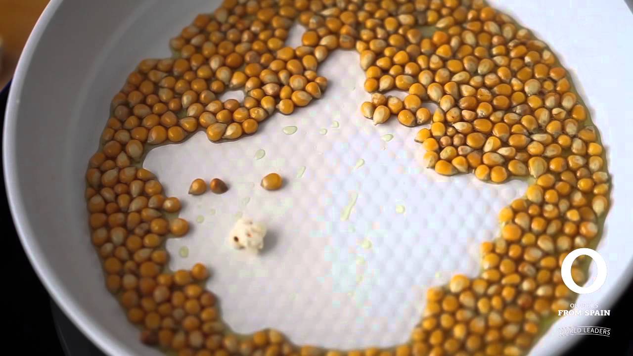 Wasabi and ginger popcorn recipe Olive Oils from Spain